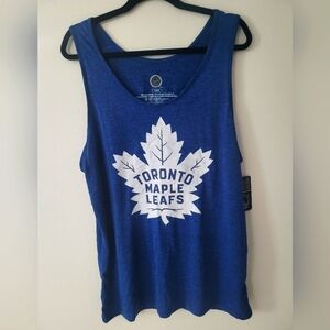 NWT Toronto Maple Leafs Tank Top Shirt NHL Official Merchandise Size Large